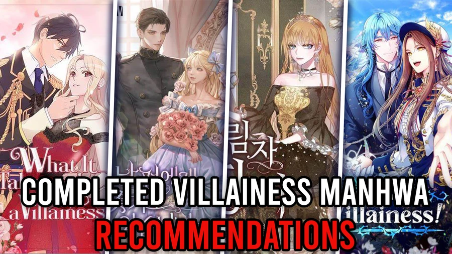 completed villainess manhwa recommendations